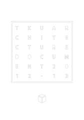 淡江建築：TKU architecture document 2012─2013