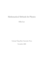 Mathematical Methods for Physics
