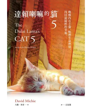 書封 達賴喇嘛的貓（5）：喚醒內在小貓，點燃生命熱情，找回最純粹的幸福