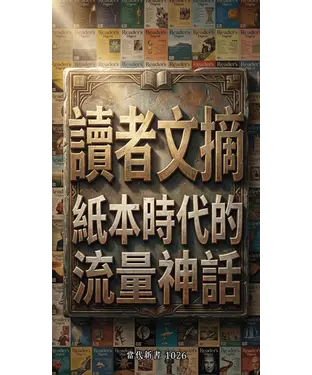 書封 讀者文摘：紙本時代的流量神話