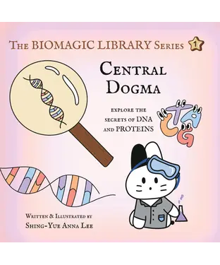 書封 生物魔法圖書館系列：中心法則（THE BIOMAGIC LIBRARY SERIES：CENTRAL DOGMA）